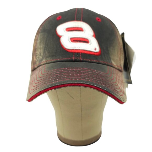 Chase Authentics Team Realtree Dale Jr 8 NASCAR Camo Strapback Cap Hat Trucker - Picture 13 of 13